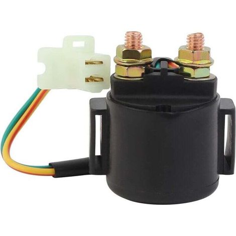 Relais De Solénoïde De Démarreur pour YAMAHA WARRIOR 350 YFM350 1987-2004 WOLVERINE 350 YFM350 1996-2005 ATV