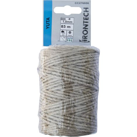 Spago in Juta Ø 1,0 mm. colore naturale 85 mt.