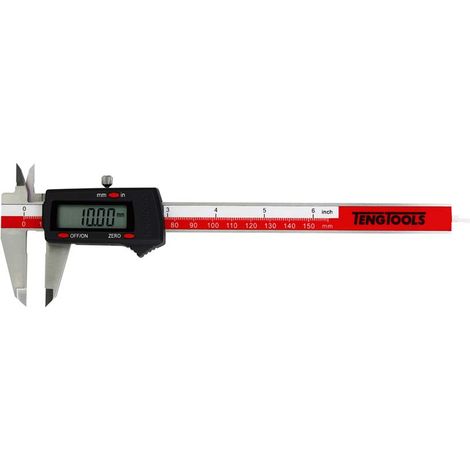 Outil de mesure électronique Teng Tools cald150 acier inoxydable 150 mm