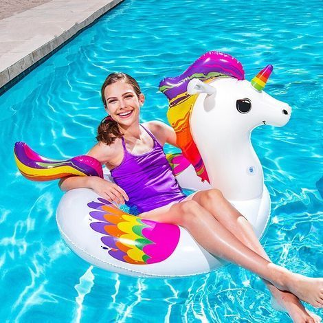 Galleggiante gonfiabile per adulti, galleggiante gonfiabile per piscine, parco acquatico all'aperto, galleggiante gonfiabile per feste in spiaggia e giocattoli gonfiabili per adulti da piscina. (1/4)