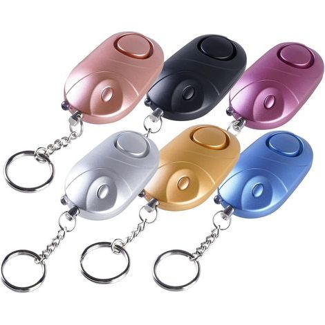 Alarme personnelle alarme 140db alarme d'urgence Self - défense ceinture de sécurité LED Light femmes enfants et personnes âgées alarme de sécurité (multicolore) (1/5)