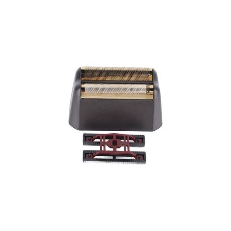 Barbe Trimmer Tête de papier d'aluminium Remplacement en acier inoxydable et accessoire de coupe noir et or (1/5)