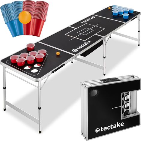 Table de Bière Pong Beer Ball Blitz réglable en hauteur et pliable - (1/5)