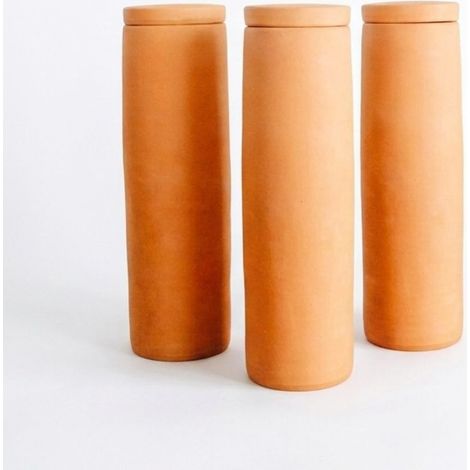 Lot de 3 Olla en terre cuite - 15 cm 1.2 litres (1/5)