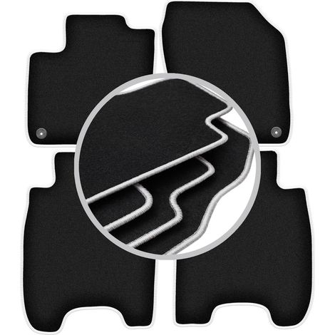 Alfombrillas CARLUX-SILVER para Honda Civic IX hatchback (2012-)
