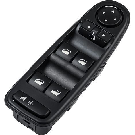 Commande Leve Vitre C4 Picasso Conducteur Avant Gauche 6554.YH Interrupteur Bouton Lève Vitre Pour Citroen C4 Picasso (1/4)