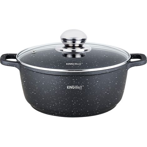 MACETA MÁRMOL KINGHOFF 24cm KH-1595 4.5L (1/5)