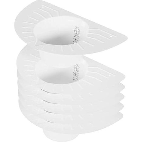 Bouchons de collecte d'urine compatibles avec les toilettes, bouchons universels pour la collecte d'urine, paquet de 6, récipient pour échantillon d'urine de 30 oz/900 ml. (1/5)