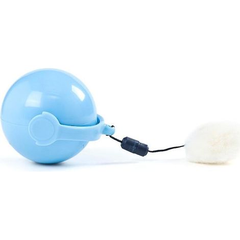 Jouet électrique pour chat Teaser Balles alimentées par batterie Jouet interactif en peluche pour chaton (1/5)