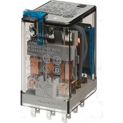 Finder mini rele' 3 scambi 220vac 553382300010