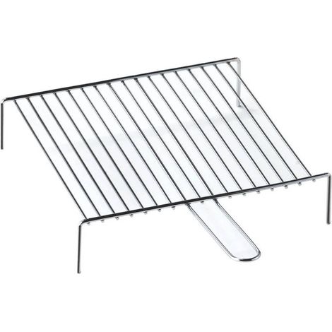 Graticola bioclimatique 70 x 35 cm en acier chromé