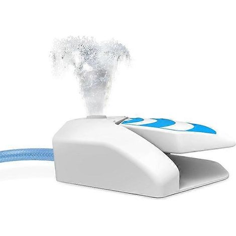 Fontaine à eau pour chien à activation facile par pédale - Jouet pour chien avec arroseur intégré (1/5)