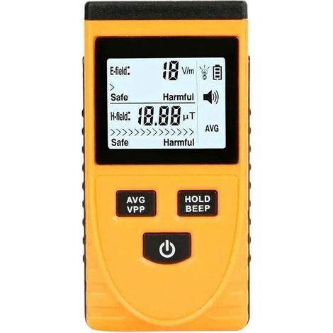 Testeur rayonnement électromagnétique GM3120 numérique LCD, détecte appareils ménagers bureau, mesure radiation téléphones portables ordinateurs (1/5)