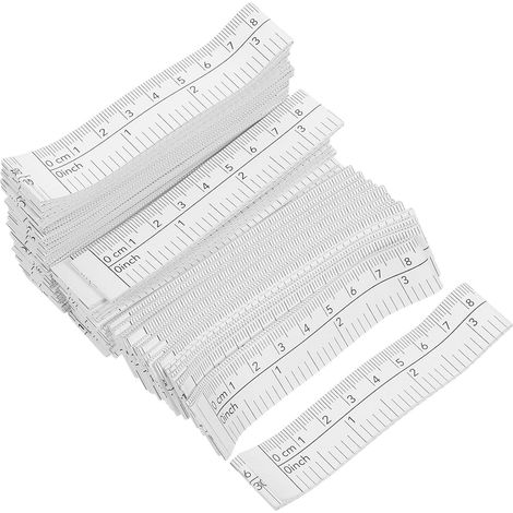 Papiermaßband 50 Stück 1 5m long Double Massband Flexibles