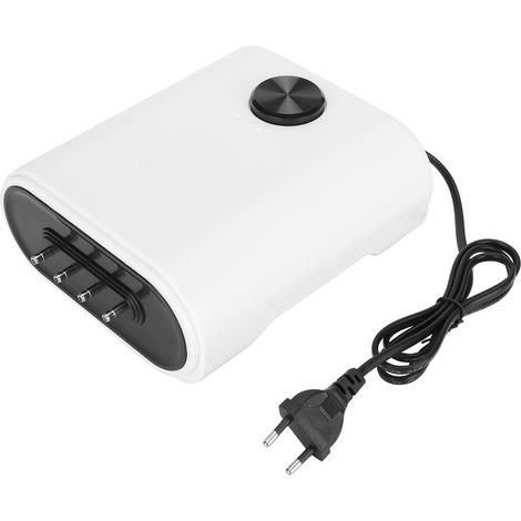 ZY‑ 988 4 trous Aquarium réservoirs de poissons augmentant l'oxygène ABS électronique Fine muet pompe à Air prise ue 220V (1/5)
