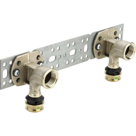 Viega Raxofix Montageeinheit 690144 16 mm x Rp 1/2, mit SC-Contur, kürzbar, Stahl verzinkt (1/3)