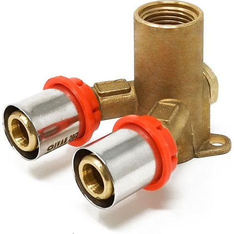 MP 5780 Raccordo murale doppio 1/2" F x 16/2 510062MP - - IVAR - -