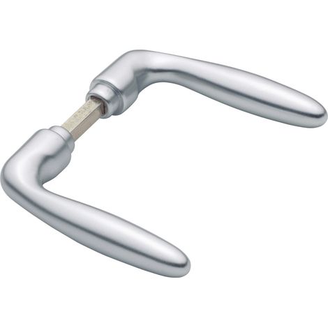Poignée double HOPPE VERONA F1 Aluminium anodisé Argent 38-47 mm