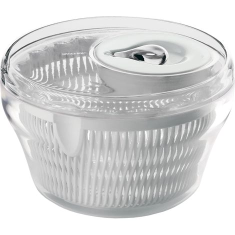 Guzzini Centrifuga Insalata Kitchen Active Design, Trasparente, Ø28 x h18 cm