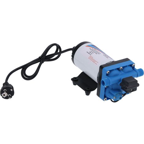 Pompe à membrane micro électrique AC haute pression à aspiration automatique pour le nettoyage 15 L/min 4,0 GPM Prise UE (220 V) (1/5)
