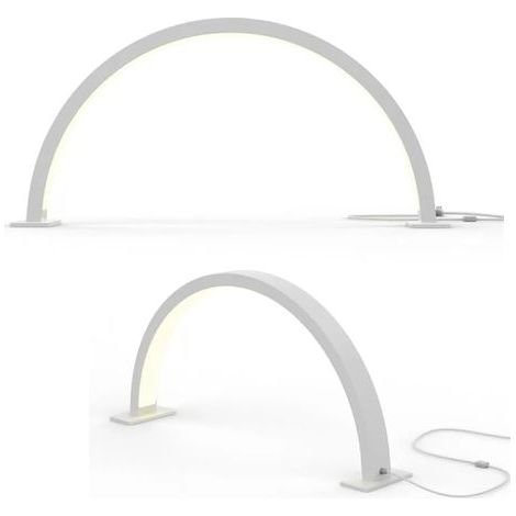 Halbmondförmige LED-Lampe für Kosmetikstudios, Schönheitssalons, Maniküre-Studios, Büros, Wohnungen, Geschäfte, Arbeitstische und Schreibtische (1/5)