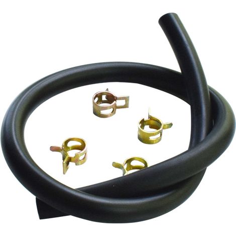 Tuyau de frein moto M7, conduite d'huile 100cm, kit rénovation avec 10 joints, flexible de liaison pour pompe maîtresse, ligne de freinage universelle. (1/4)