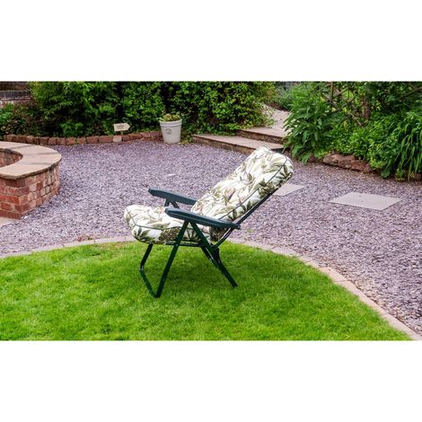 Tropical Green Deluxe Recliner - L58 x W58 x H99 cm