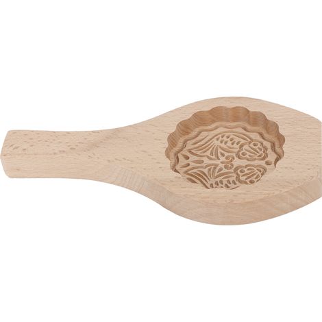 Moule à gâteaux de lune en bois pour biscuits, fondant et gâteaux, outils de décoration de cuisine, poisson de lune (1/5)