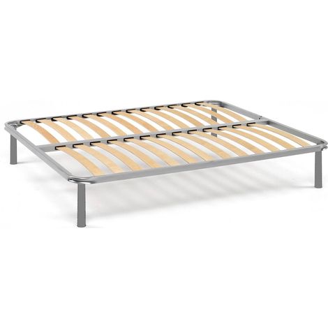 Talamo Italia Talamo Italia Orthopädischer Lattenrost mit 14 Latten, geeignet für ein Queensize-Bett, Made in Italy, Lattenrost aus Birkensperrholz, 120x200h34 cm