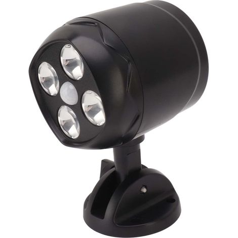 Spot LED, Projecteur Mural étanche Extérieur avec Capteur de Mouvement, Applique Murale Réglable, Applique Murale Rotative pour Cour Extérieure, Terrasse, Jardin (1/5)