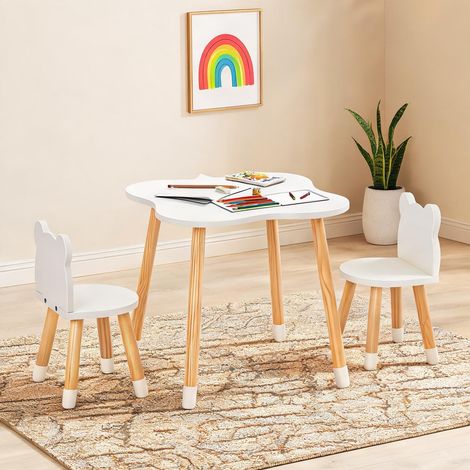 Ensemble table et chaises enfant bianco 56 x 56 x 50 cm (1/5)