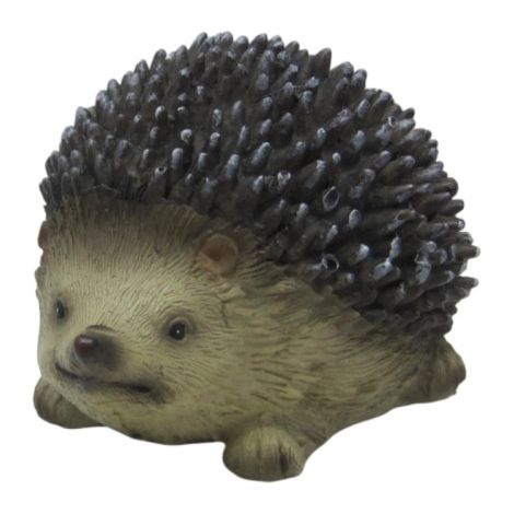 Dekofigur Igel 7 x 10 cm braun/beige