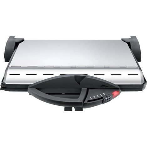 STEBA 161300 PG4.3 Grill de contact - 2000 W - Surface de cuisson: 2 x 37 x 23 cm - Inox (1/4)