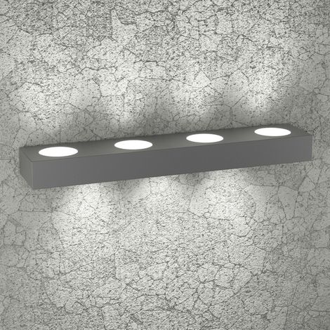 Applique Moderno Beaside Metallo Antracite 7 Luci Gx53 (1/5)