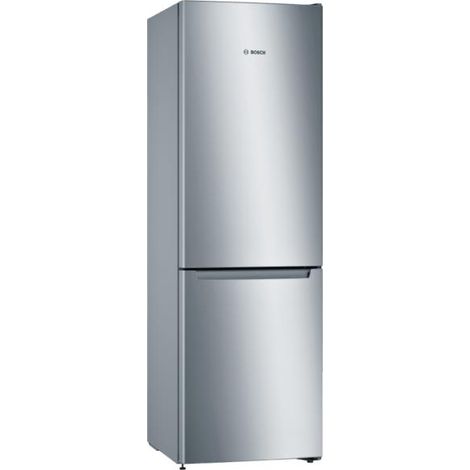 Bosch – Réfrigérateur combiné inversé 305L – Ventilé – Classe E – 186x60x66cm – 2 portes – KGN36NLEA