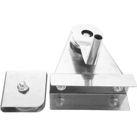 Kit Poulie Acier Inoxydable pour Mât de Drapeau Manivelle Ergonomique Système de Levage Solide Compatible Réparations et Remplacements Extérieurs (1/5)