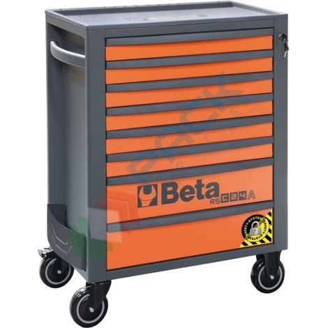 Cassettiera Porta Attrezzi 8 Cassetti, Con Sistema Antiribaltamento - Beta RSC24A/8 RSC24A/8-A