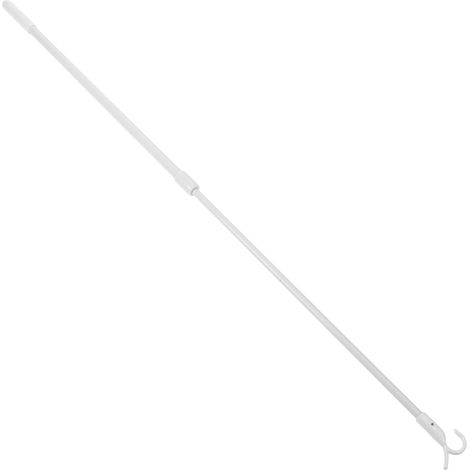 Barre de poussée rétractable en aluminium pour stores verticaux, tringle à rideaux environnements (1/5)
