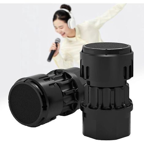 Capsules de microphone sans fil conçues pour le divertissement à domicile et en extérieur (1/4)