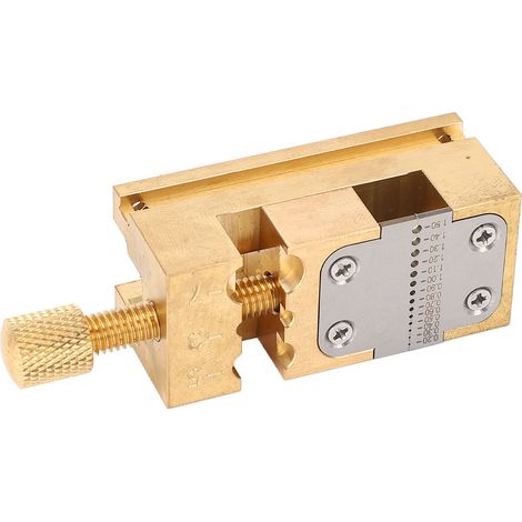 Étau de réparation de montres pour bijoutiers et horlogers, outil de serrage pour aiguilles de roue, pince pour tube, support métallique pour usage domestique, diamètre du trou : 0,2 à 1,5 mm (1/5)