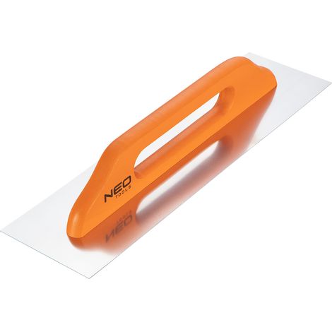 Paleta recta, 480 x 128 mm, mango de madera