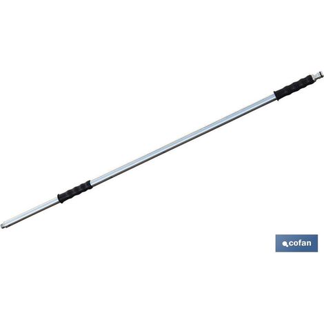 Spazzola per autolavaggio con barra in metallo + presa rapida 90 cm.