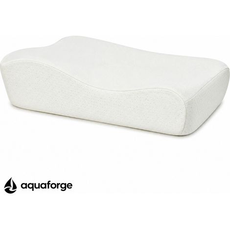 Almofada Cervical Ergonómica Espuma Viscoelástica Hipoalergénica Respirável 55 x 35 x 10 cm (1/5)