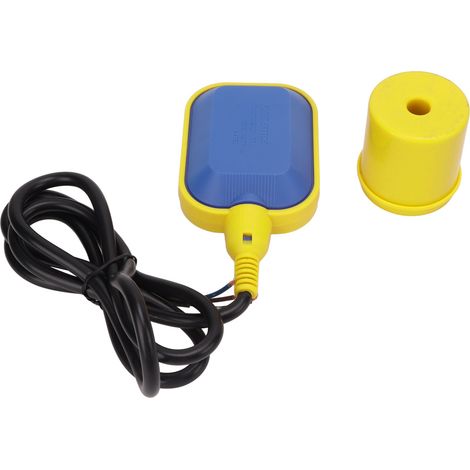 Interrupteur à flotteur 250 V, contrôleur de niveau d'eau pour liquide, contacteur avec capteur, protection IP68, pour pompe de réservoir 1,5 m / 4,92 pi (1/5)