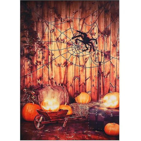 1 toile de fond pour décorations d'Halloween (1/3)