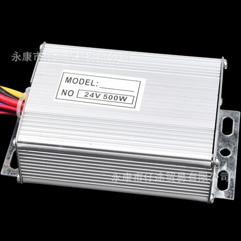 ATV four-wheeled beach buggy, electric tricycle, and motorcycle accessories 24V 350W motor controller without reverse gear (1/5)