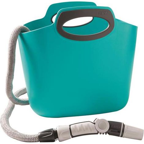 Hozelock Aquapop Self-Extending Hose 30M Blue for Garden