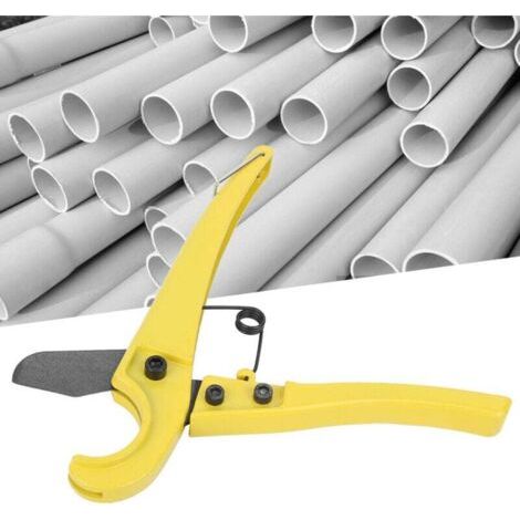 Coupe-tuyau, ciseaux pour tuyaux en PVC, mini coupe-tuyau pour tuyaux en PVC, coupe-tuyau en plastique d'un diamètre inférieur à 1,4 pouces