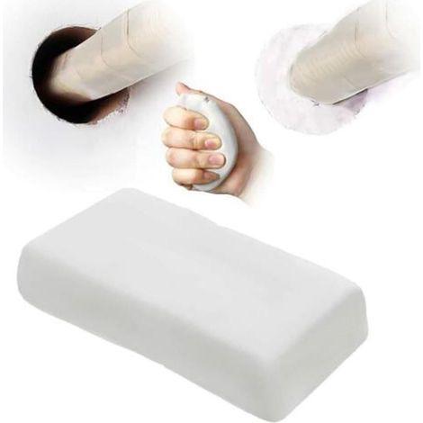 10 Pièces Mastic d’étanchéité et de réparation – Pâte de scellement étanche pour tuyaux, trous muraux et passages de tuyaux de climatisation (1/5)