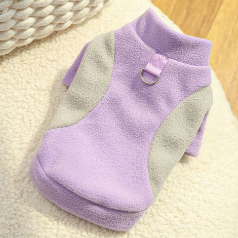 Sweatshirt À Capuche Pour Chien - Molleton Coton - Imperméable Au Vent - Pour Chiens De Taille Petite À Moyenne - Usage Extérieur Et Intérieur - 1 Pièce (1/3)